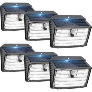 Solar Motion Lights Outdoor Waterproof Security Lights Wall Deck Patio Fence Gar